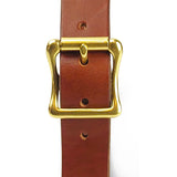 Hundehalsband - cognac