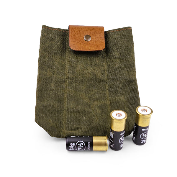 Gürteltasche aus Leder und Canvas - Gipsy Natur