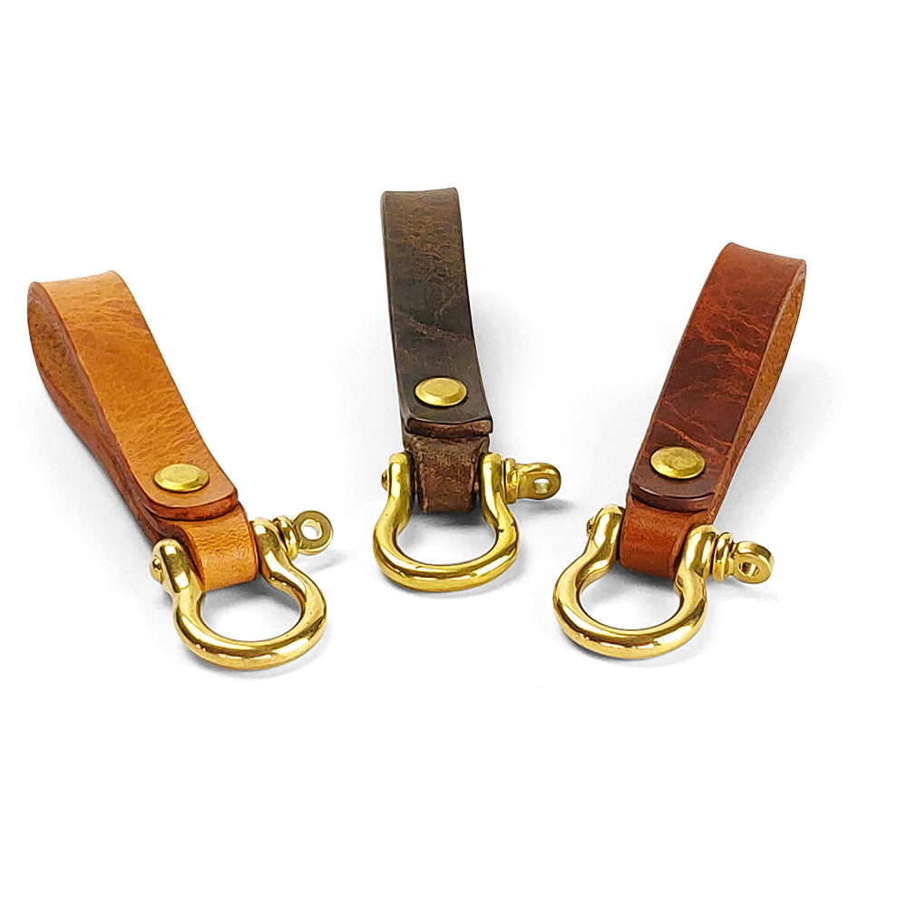 Mala Leather Schlüsselanhänger Mit Gänseblümchen – Handgefertigt Aus Echtleder, Rose