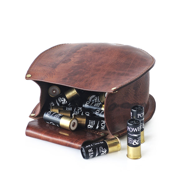 Gürteltasche für Schrotpatronen - Gipsy cognac