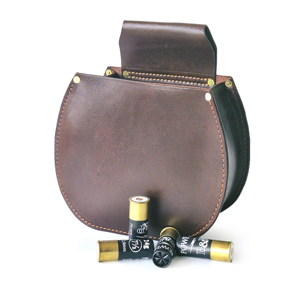 Gürteltasche für Schrotpatronen - braun