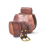 Gürteltasche für Schrotpatronen - Gipsy cognac
