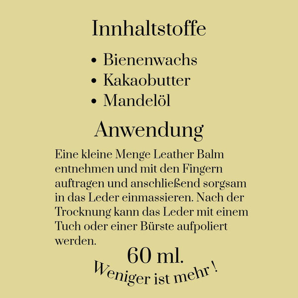 Lederpflege