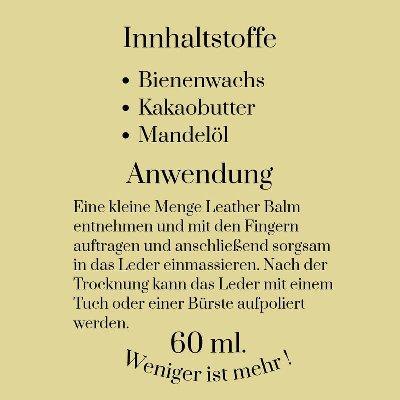 Lederpflege