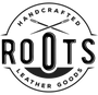 Roots - Handcrafted Leather Goods - Logo Schwarz